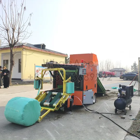 corn silage baler for forage