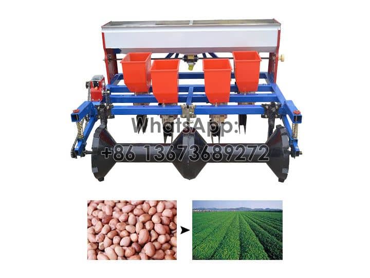4 Row Groundnut Sowing Machine