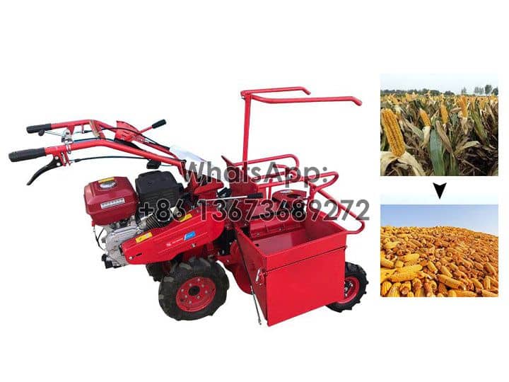 Corn harvesting deals machine