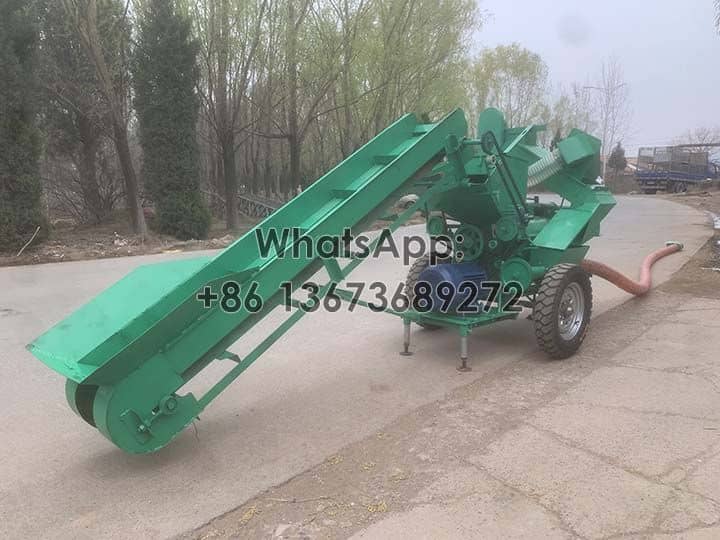 Optional-conveyor-and-pipe-corn-thresher