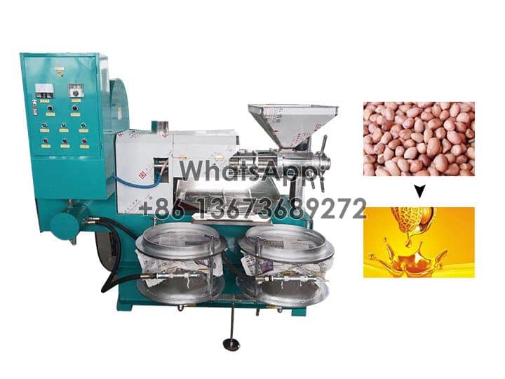 Automatic Groundnut Oil, Sunflower Oil Making Machine