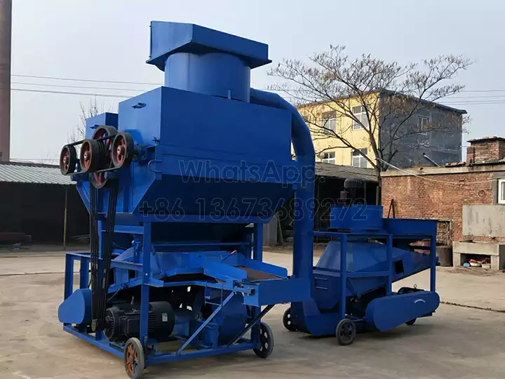 6bhx-28000 industrial peanut sheller unit