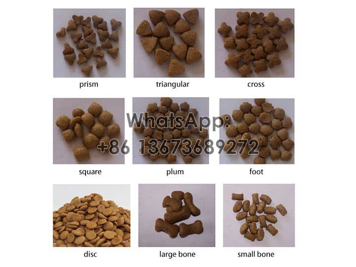 Various feed shapes