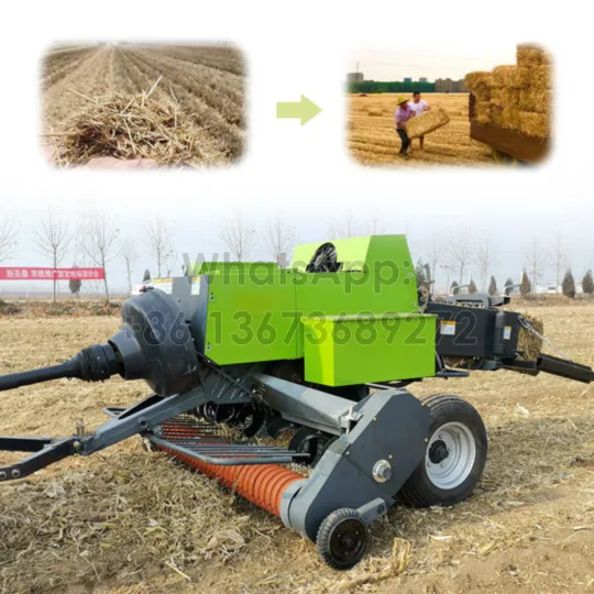 hay straw square baler for sale