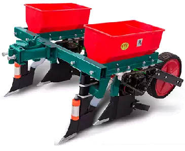 2-row corn planter