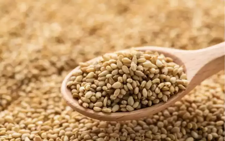 White sesame seeds