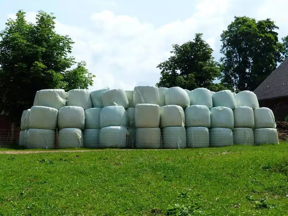 Baled silage