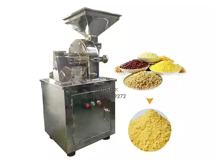 Stainless Steel Grain Milling Machine for Corn, Chilli, Beans, Grass