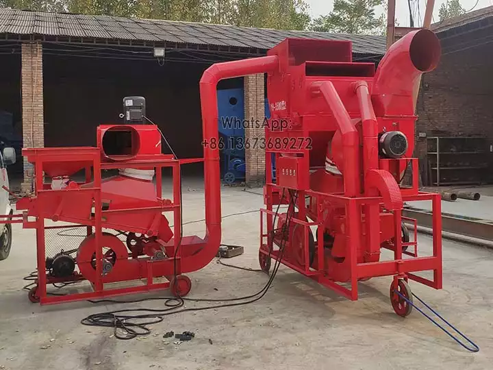 Industrial peanut shelling machine