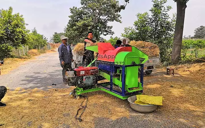 Multifunctional threshing machine for sale