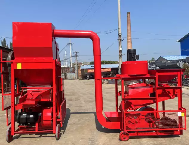 Peanut sheller machine