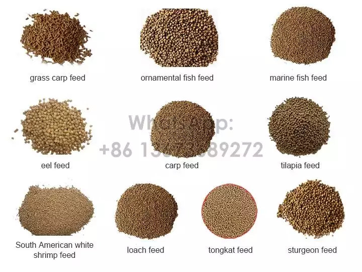 Applications of small floating fish feed machine