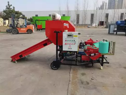 Diesel silage baler