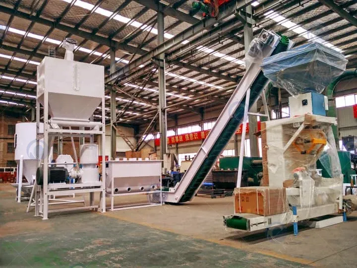 Animal feed pellet production line for sale