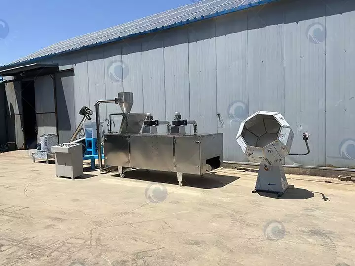 Fish feed pellet plant