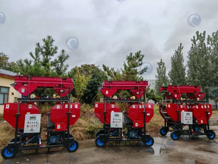 Silage baling and wrapping machine display