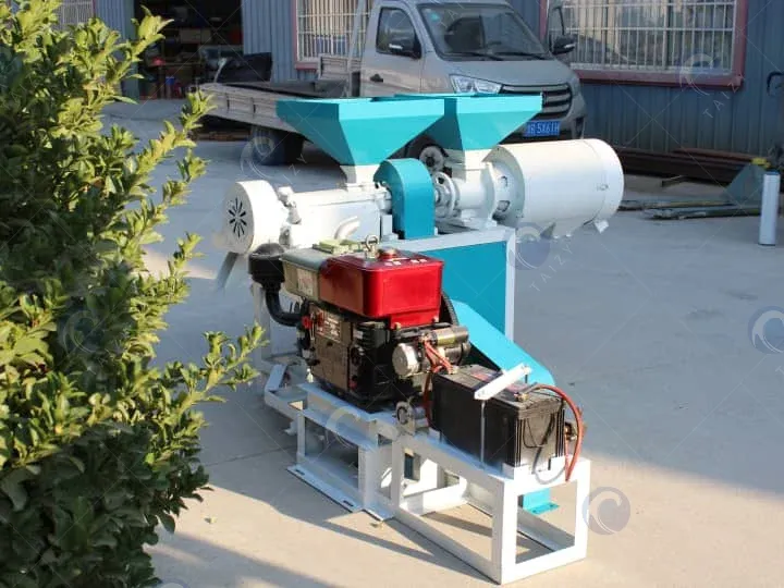 diesel-engined corn flour milling machine