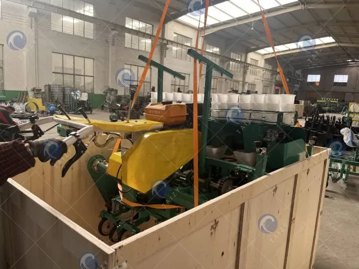 transplanting machine loading