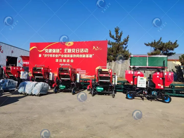 fabricante de máquinas de ensilado