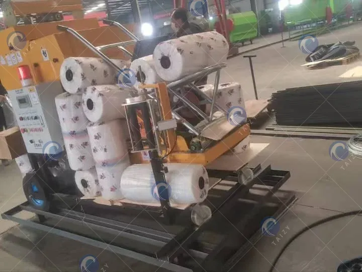 empacadora de ensilaje modelo 60 con carro
