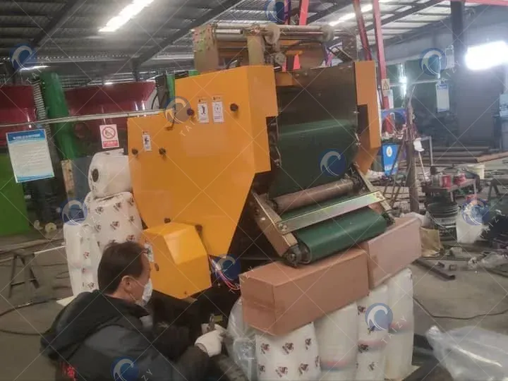 envolvedora de pacas redondas de ensilaje para ganado