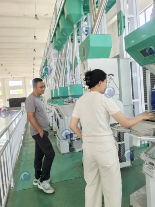 detalles de la unidad de molienda de arroz
