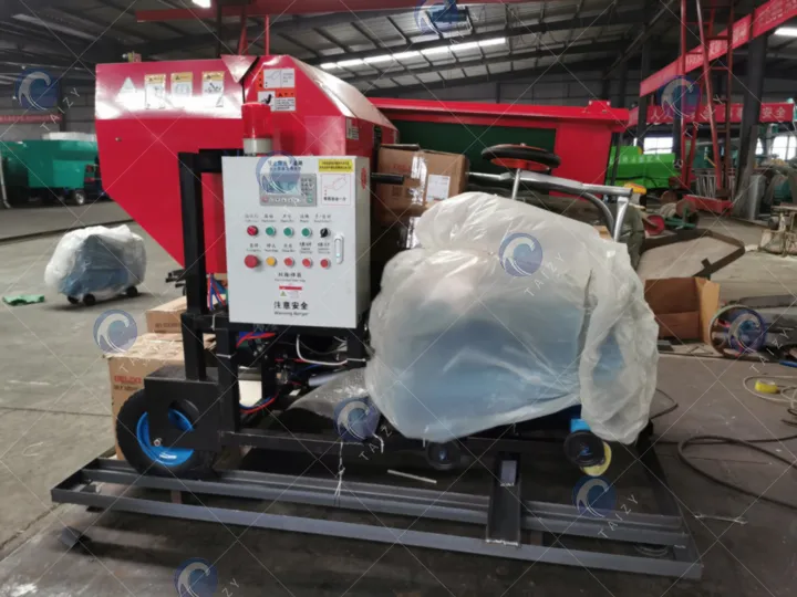 empaque de equipos de baling de forraje