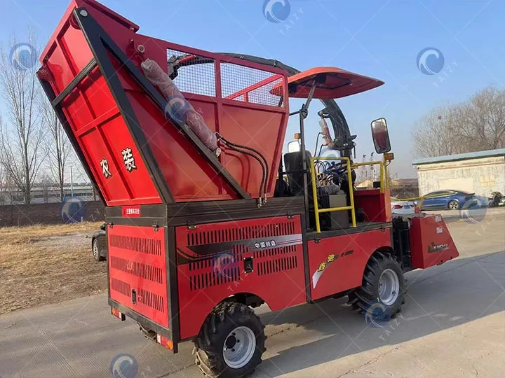 maize forage harvester for silage chopping