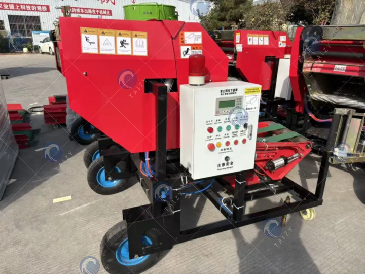 fully automatic silage baling wrapper