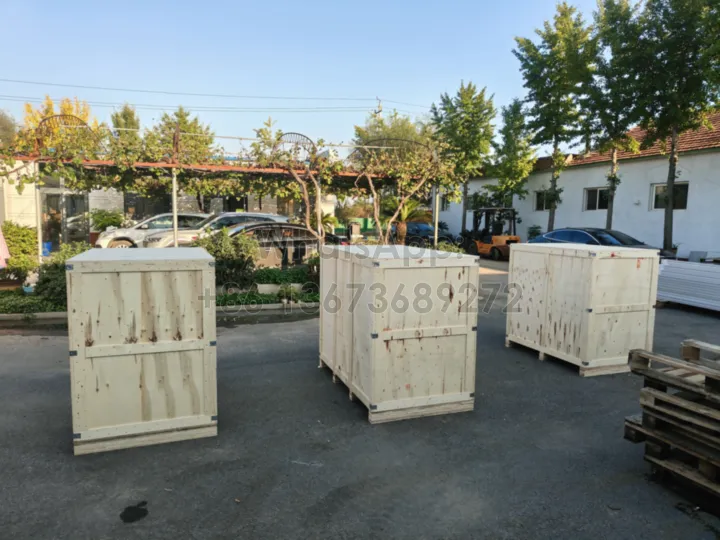 دستگاه نشاء در جعبه چوبی