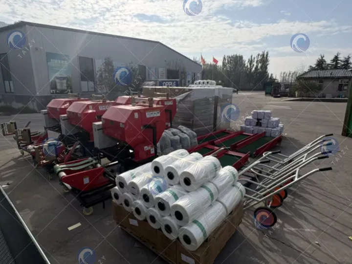 silage baler machine preparation