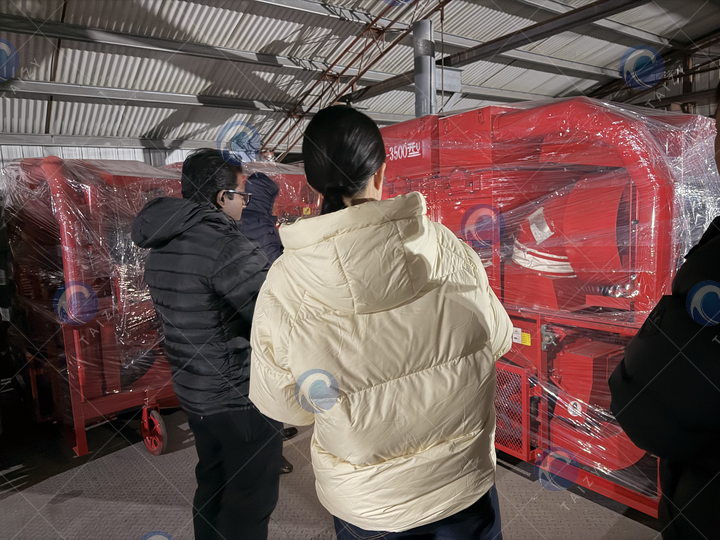 gecombineerde pinda-reinigings- en schilmachine te koop