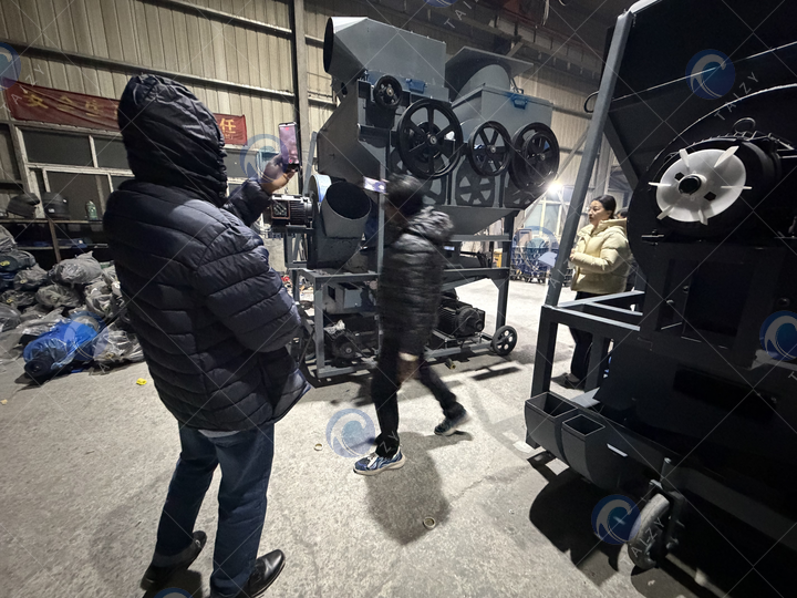 industriële pinda-schilmachine met grote capaciteit