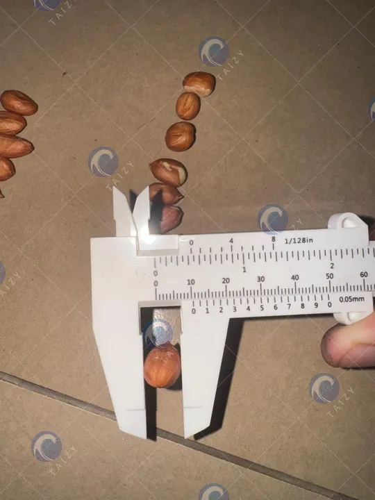 pinda grondnut grootte