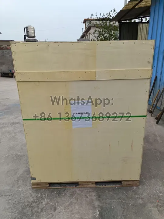 máquina de maíz en paquete para entrega