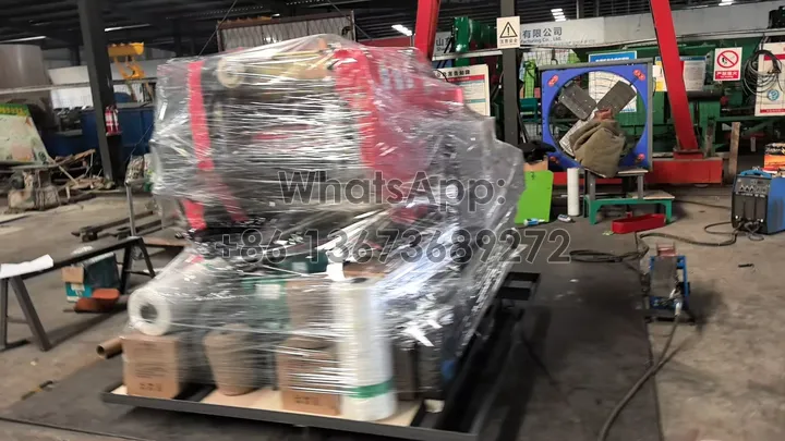 máquina de embalaje de ensilaje con film
