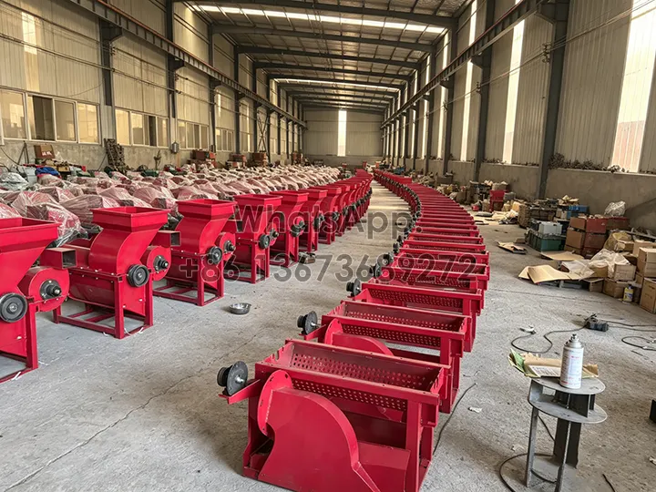 Fabrication de machines à décortiquer le maïs
