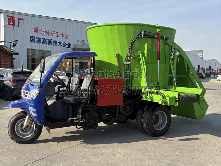 Why Choose Taizy 5m³ Feed Mixer Wagon with Spreader for Farms?