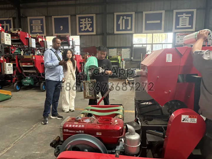 corn silage baler in stock