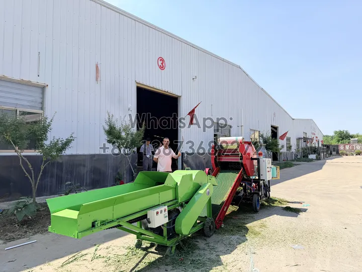 silage baler and silage chopper