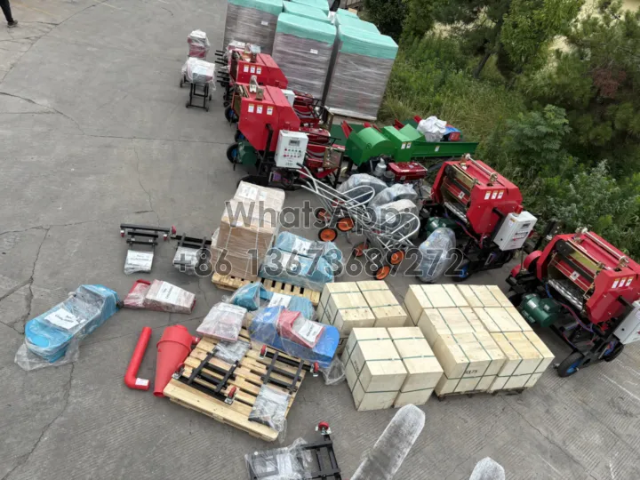 chaff cutter and silage baler