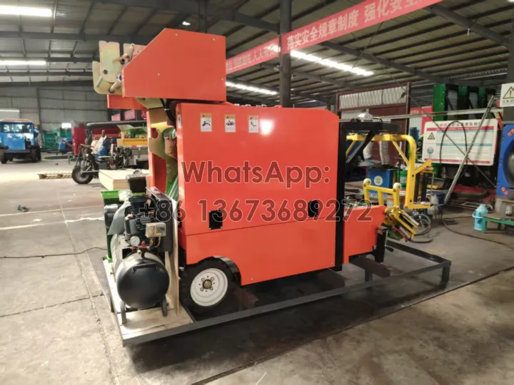 round baler wrapper for silage