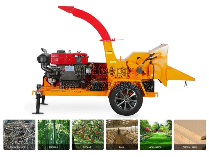 Horizontal Tree Branch Crusher