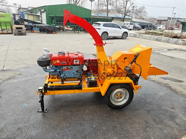 wood chipping machine from Taizy