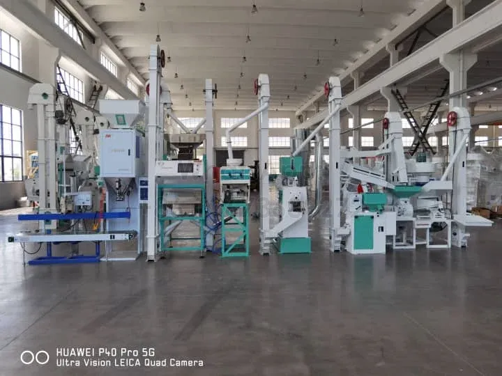 15 tons per day rice mill plant with packaging machine