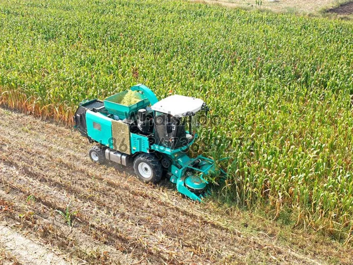 green fodder harvester baler machine