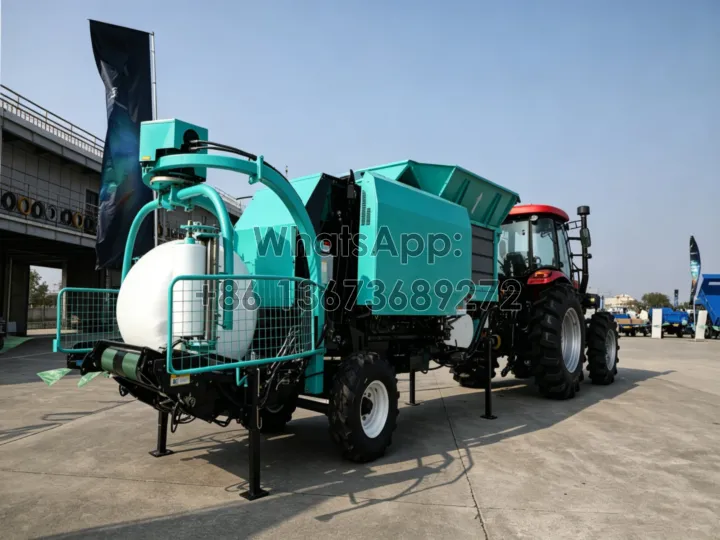 haylage baler machine