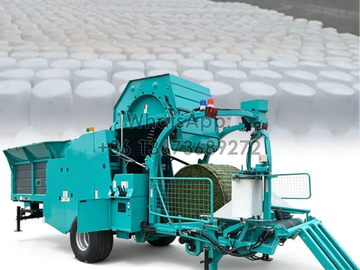 Towed-Type Haylage Baler