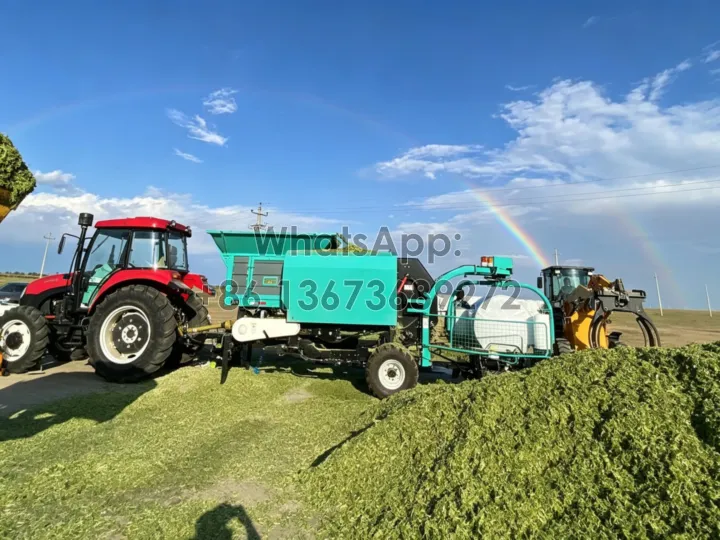 haylage round baler for silage baling wrapping