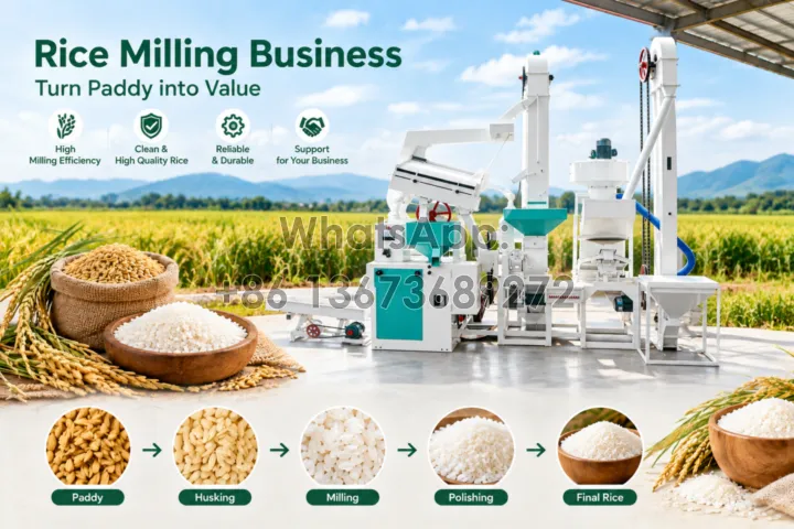 How to Start a Rice Mill Business: 15TPD Plant Cost & ROI Guide